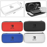 Maxbell Portable Carrying Case Travel Carrying Case for Nintendo Switch OLED Console Red