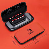 Maxbell Portable Carrying Case Travel Carrying Case for Nintendo Switch OLED Console Red