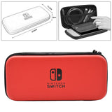 Maxbell Portable Carrying Case Travel Carrying Case for Nintendo Switch OLED Console Red