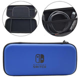 Maxbell Portable Carrying Case Travel Carrying Case for Nintendo Switch OLED Console Blue