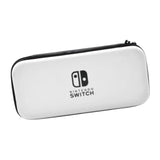 Maxbell Portable Carrying Case Travel Carrying Case for Nintendo Switch OLED Console White
