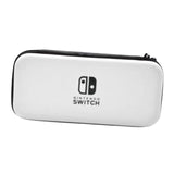 Maxbell Portable Carrying Case Travel Carrying Case for Nintendo Switch OLED Console White