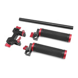Maxbell Shoulder Rig 15mm Alloy Video Film Making for Video DV Camcorder Photography
