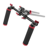 Maxbell Shoulder Rig 15mm Alloy Video Film Making for Video DV Camcorder Photography