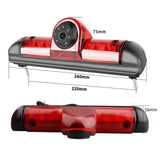 Maxbell Generic Third Brake Lamp Rear View Camera Simple Installation Backing Camera