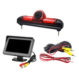 Maxbell RV 3rd Brake Light Reverse Camera with Monitor Kit Professional Repair Parts 4.3inch Monitor