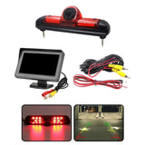 Maxbell RV 3rd Brake Light Reverse Camera with Monitor Kit Professional Repair Parts 4.3inch Monitor