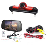 Maxbell Third Brake Lamp Rear View Camera with Monitor Backing Camera Style A