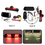 Maxbell Third Brake Lamp Rear View Camera with Monitor Backing Camera Style A