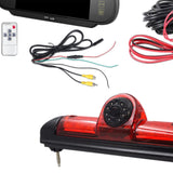 Maxbell Third Brake Lamp Rear View Camera with Monitor Backing Camera Style A