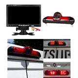 Maxbell RV 3rd Brake Light Reverse Camera with Monitor Kit Professional Repair Parts 7inch Monitor