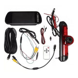 Maxbell Third Brake Lamp Rear View Camera with Monitor Backing Camera Style B