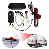 Maxbell Third Brake Lamp Rear View Camera with Monitor Backing Camera Style B