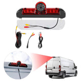 Maxbell RV 3rd Brake Light with Reverse Camera Professional Universal Parking Camera