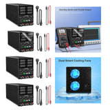 Maxbell DC Power Supply Variable 5V 2A USB Port with Power Cord with 4 Digit Display Output 30V 5A