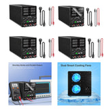 Maxbell DC Power Supply Variable 5V 2A USB Port with Power Cord with 4 Digit Display Output 30V 5A