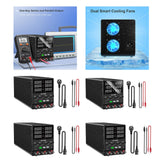 Maxbell DC Power Supply Variable 5V 2A USB Port with Power Cord with 4 Digit Display Output 30V 5A