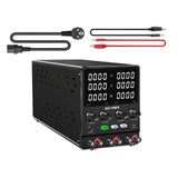 Maxbell DC Power Supply Variable 5V 2A USB Port with Power Cord with 4 Digit Display Output 30V 5A