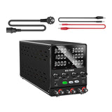 Maxbell DC Power Supply Variable 5V 2A USB Port with Power Cord with 4 Digit Display Output 30V 10A