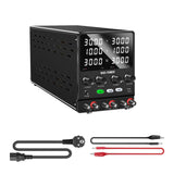 Maxbell DC Power Supply Variable 5V 2A USB Port with Power Cord with 4 Digit Display Output 30V 10A