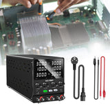 Maxbell DC Power Supply Variable 5V 2A USB Port with Power Cord with 4 Digit Display Output 30V 10A