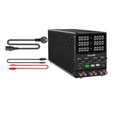 Maxbell DC Power Supply Variable 5V 2A USB Port with Power Cord with 4 Digit Display Output 120V 3A
