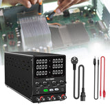 Maxbell DC Power Supply Variable 5V 2A USB Port with Power Cord with 4 Digit Display Output 120V 3A