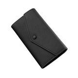 Maxbell Womens Wallet Stylish PU Leather Minimalist Purse for Travel Shopping Dating Black