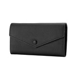 Maxbell Womens Wallet Stylish PU Leather Minimalist Purse for Travel Shopping Dating Black