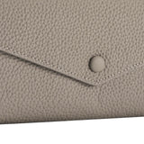 Maxbell Womens Wallet Stylish PU Leather Minimalist Purse for Travel Shopping Dating Gray