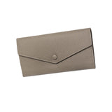 Maxbell Womens Wallet Stylish PU Leather Minimalist Purse for Travel Shopping Dating Gray