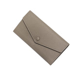 Maxbell Womens Wallet Stylish PU Leather Minimalist Purse for Travel Shopping Dating Gray