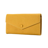 Maxbell Womens Wallet Stylish PU Leather Minimalist Purse for Travel Shopping Dating Yellow