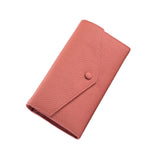 Maxbell Womens Wallet Stylish PU Leather Minimalist Purse for Travel Shopping Dating Pink