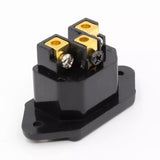Maxbell 250V 15A Panel Mount Plug Adapter Accessory 5.1x2.4x2.8cm Power Connector
