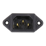 Maxbell 250V 15A Panel Mount Plug Adapter Accessory 5.1x2.4x2.8cm Power Connector