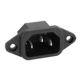 Maxbell 250V 15A Panel Mount Plug Adapter Accessory 5.1x2.4x2.8cm Power Connector