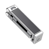 Maxbell Airplane Phone Holder Adjustable Universal Phone Mount for Office Table Desk Silver