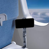 Maxbell Airplane Phone Holder Adjustable Universal Phone Mount for Office Table Desk Gray