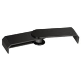 Maxbell Double Monitor Stand for Desk Multipurpose Sturdy Monitor Riser with Storage Black