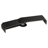 Maxbell Double Monitor Stand for Desk Multipurpose Sturdy Monitor Riser with Storage Black