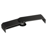 Maxbell Double Monitor Stand for Desk Multipurpose Sturdy Monitor Riser with Storage Black
