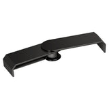 Maxbell Double Monitor Stand for Desk Multipurpose Sturdy Monitor Riser with Storage Black