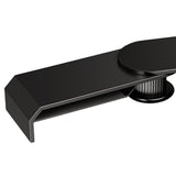 Maxbell Double Monitor Stand for Desk Multipurpose Sturdy Monitor Riser with Storage Black