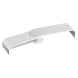 Maxbell Double Monitor Stand for Desk Multipurpose Sturdy Monitor Riser with Storage White