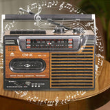 Maxbell Cassette Player Multifunctional Tape Player for Music Home Language Learning