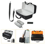 Maxbell Portable Speaker Case Lightweight Travel Case Organizer Speaker Carrying Bag Inner Gray