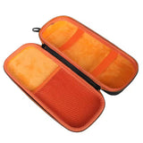 Maxbell Portable Speaker Case Lightweight Travel Case Organizer Speaker Carrying Bag Inner Orange