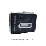 Maxbell Cassette to MP3 Converter Retro MP3 Conversion Headphone Jack Tape Converter