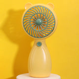 Maxbell Portable Handheld Fan Desk Cartoon Small Hand Fan for Camping Outdoor Indoor